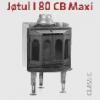 Jotul I80CB Maxi beépíthető fatüzeléses kandallóbetét